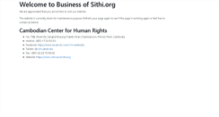 Desktop Screenshot of business.sithi.org